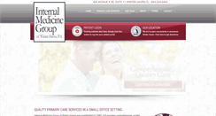 Desktop Screenshot of internalmedicinegroupofwinterhaven.com
